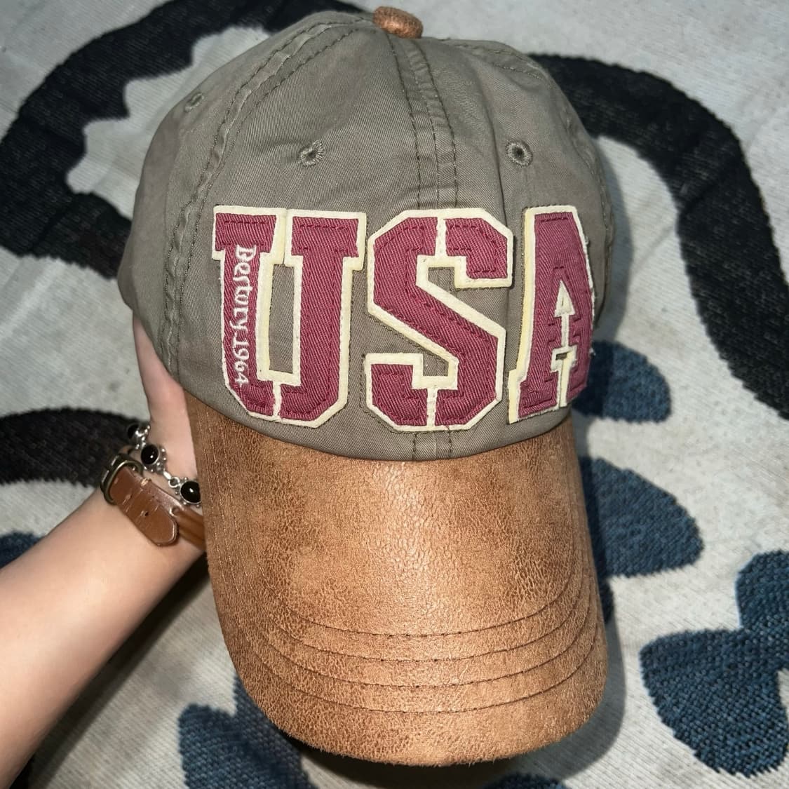 빈티지 USA 자수 볼캡 상품이미지2