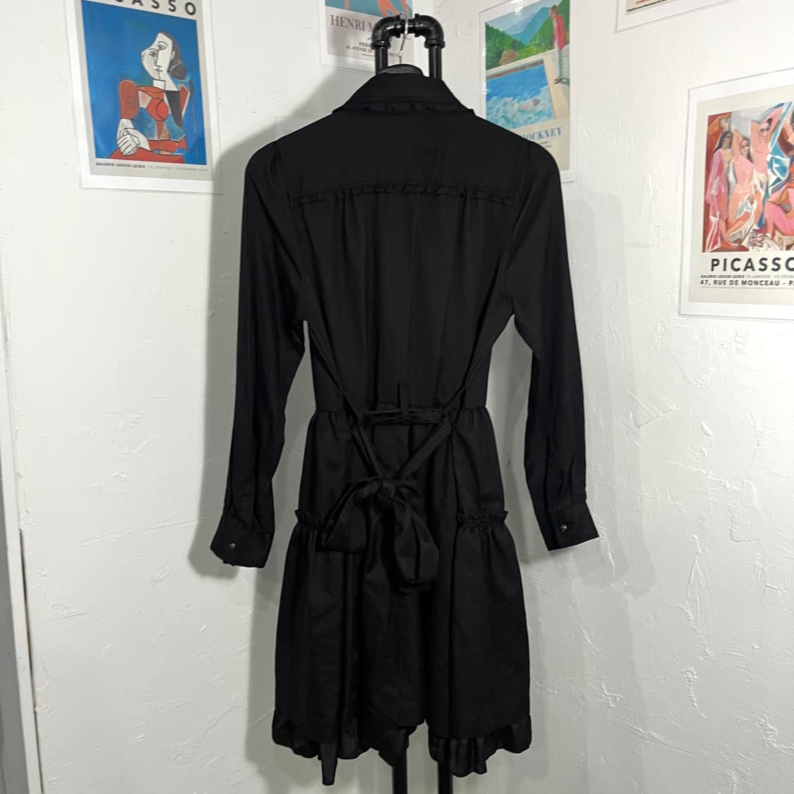 엑시즈팜 레이스디테일 티어드 원피스 상품이미지3