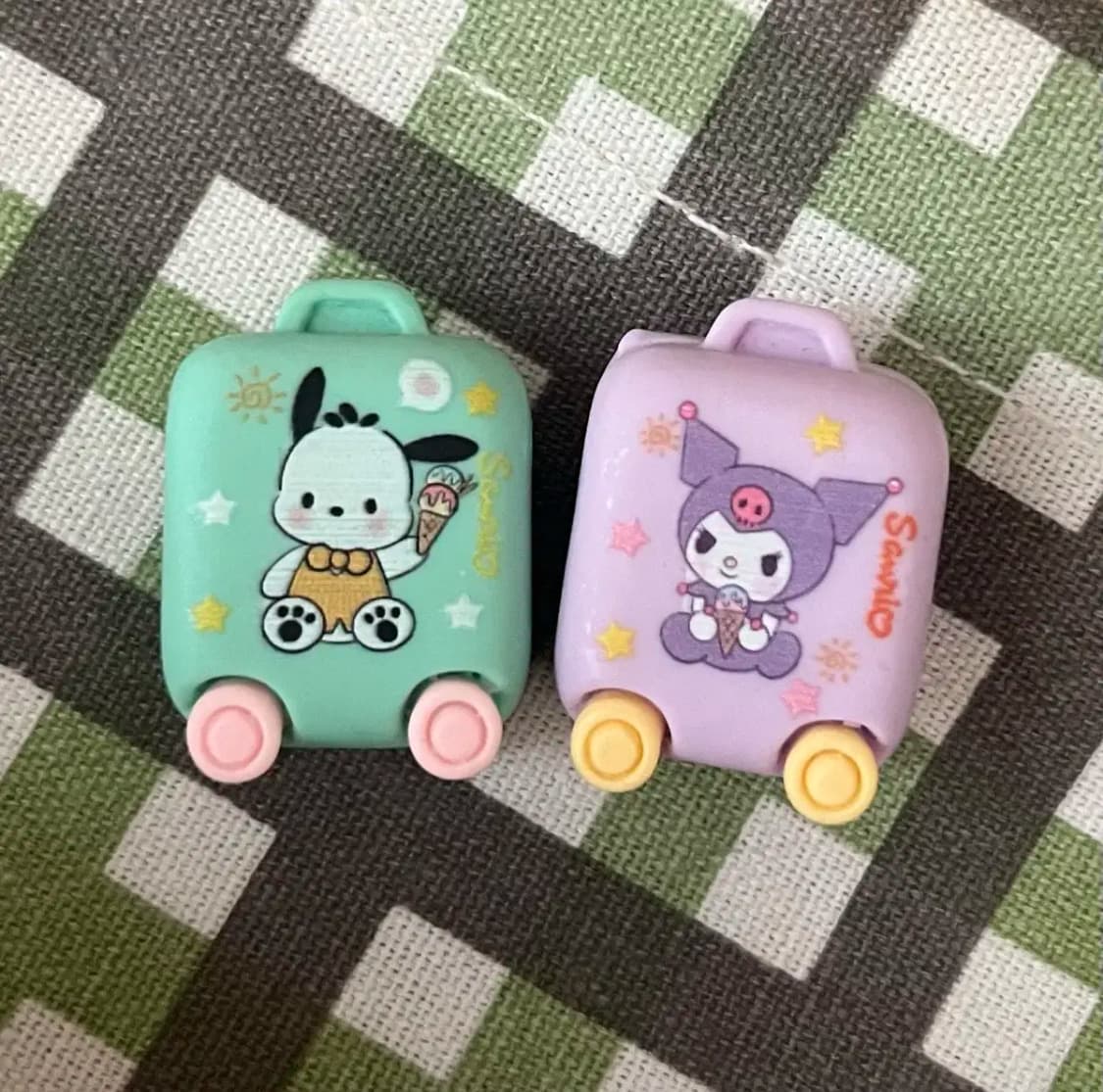 (택포)산리오 쿠로미 포챠코 캐리어 모형 소품 y2k 빈티지 피규어 상품이미지1