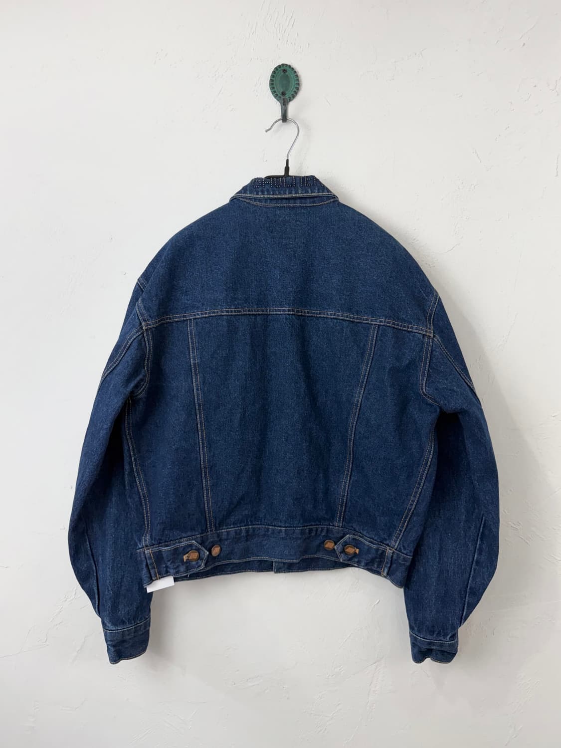 80s 주니어 고티에 스터디드 데님 자켓 상품이미지4