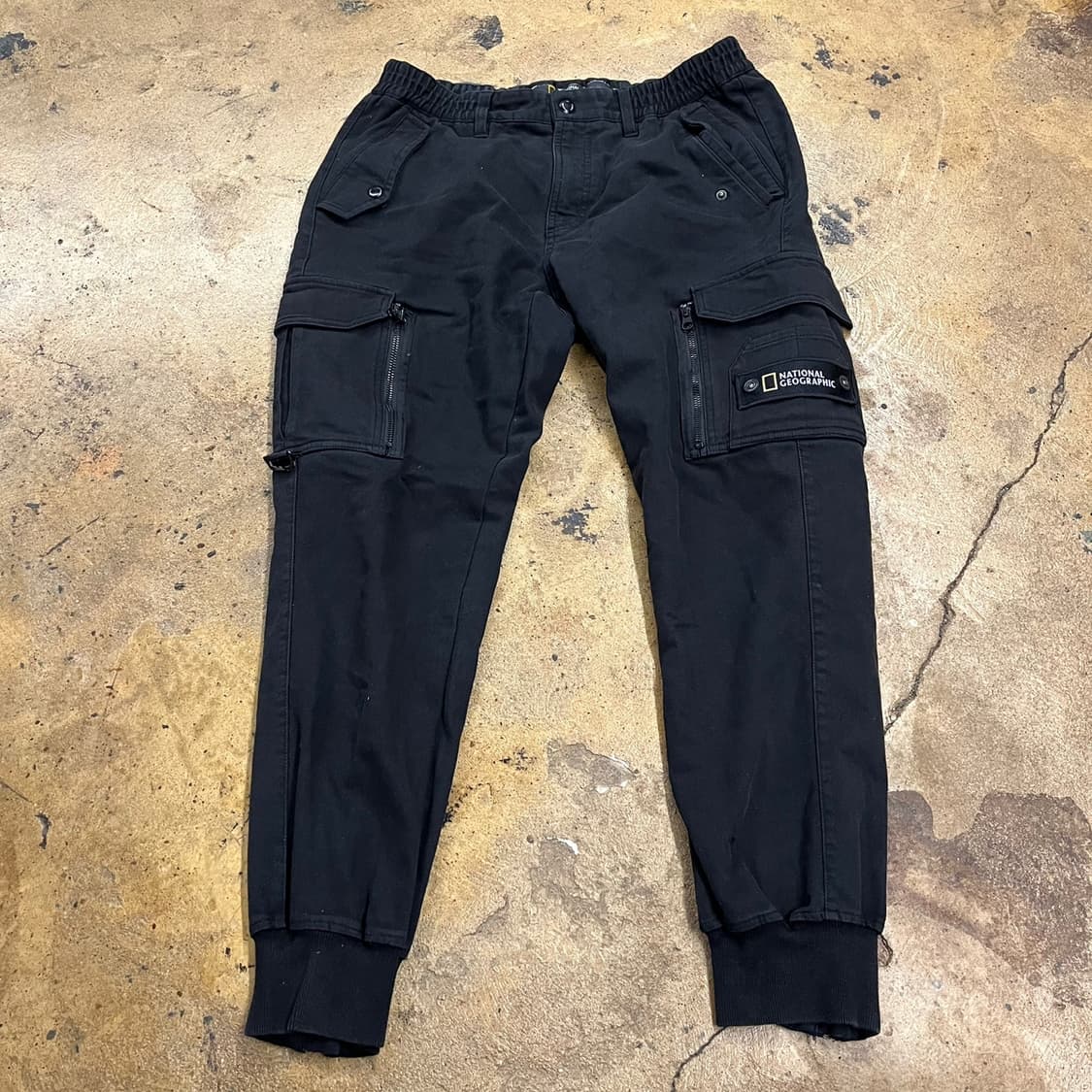 [정품] 내셔널지오그래픽 블랙 카고 바지 b17 상품이미지3