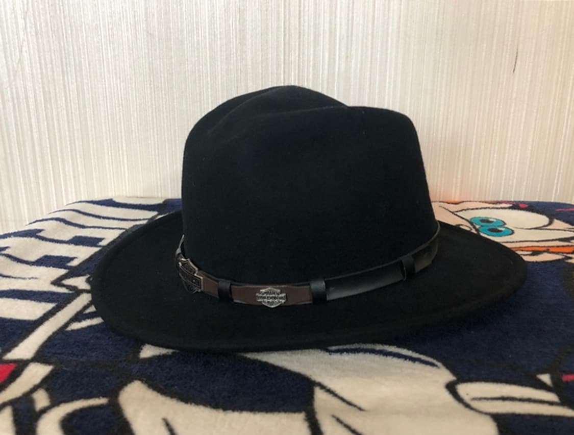 할리데이비슨(Harley-Davidson) 웨스턴 울페도라/카우보이햇 L 상품이미지2