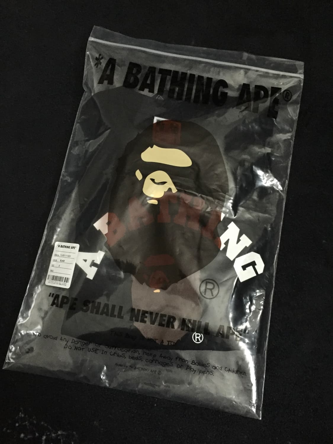 베이프 롱슬리브 S사이즈 상품이미지3