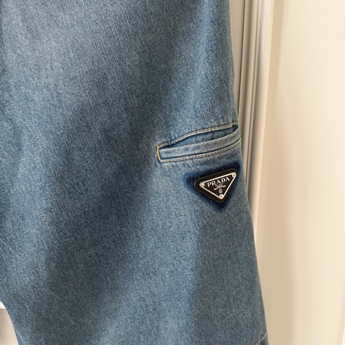 프라다 데님 버뮤다 상품이미지3