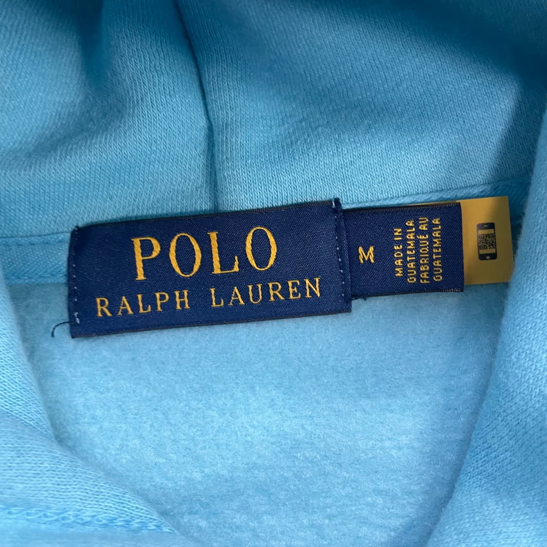 폴로 랄프로렌 베어 후드티 소라 블루 상품이미지3