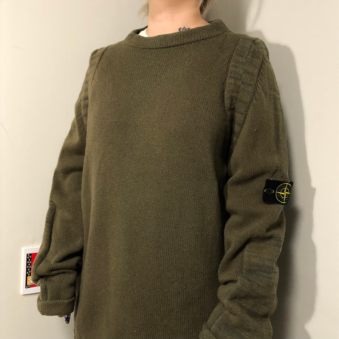 스톤아일랜드 90‘s 국내 매장판 니트  상품이미지4