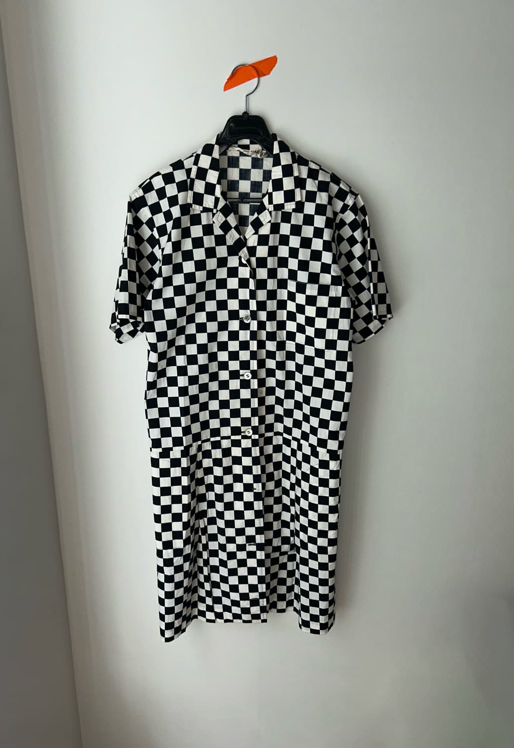 Comme des garcons 꼼데가르송 체스 셔츠 원피스 상품이미지1