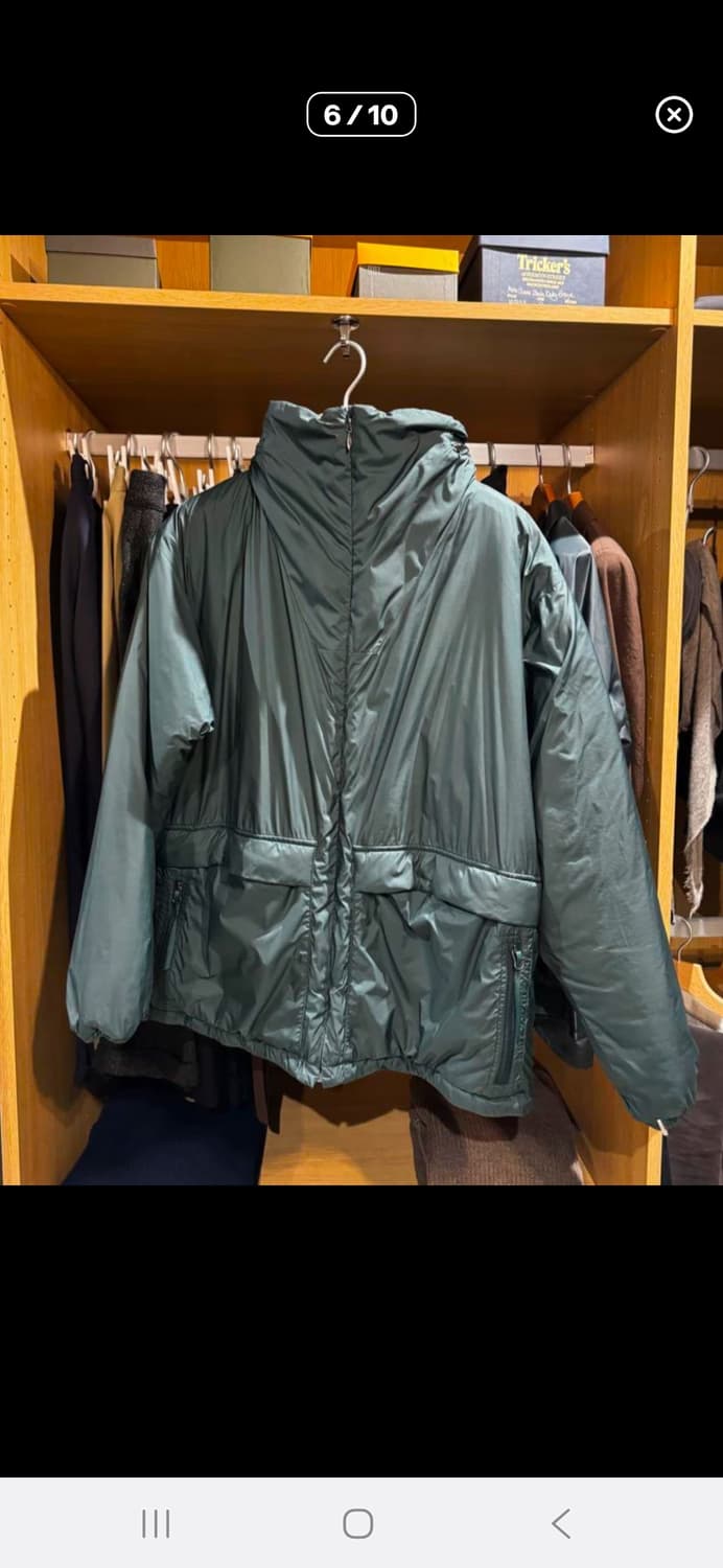 나나미카 21FW 인슐레이션 패딩 그린 상품이미지5