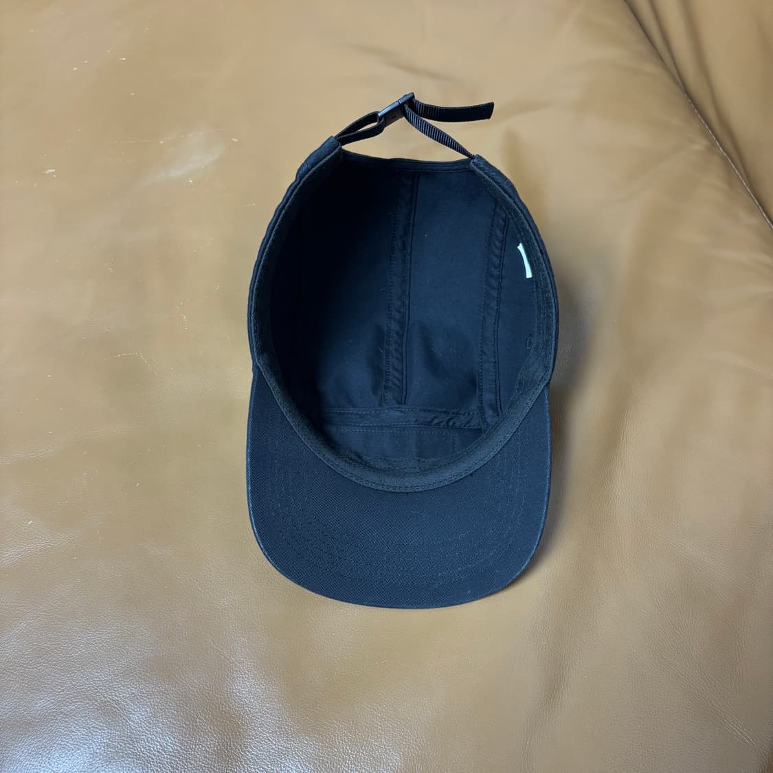 Supreme 슈프림 24ss 블랙 캠프캡 모자 Washed Black 상품이미지7