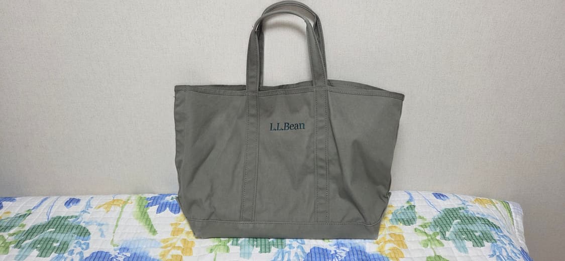 엘엘빈 L.L.Bean 카키 토트백 grocery bag 상품이미지1