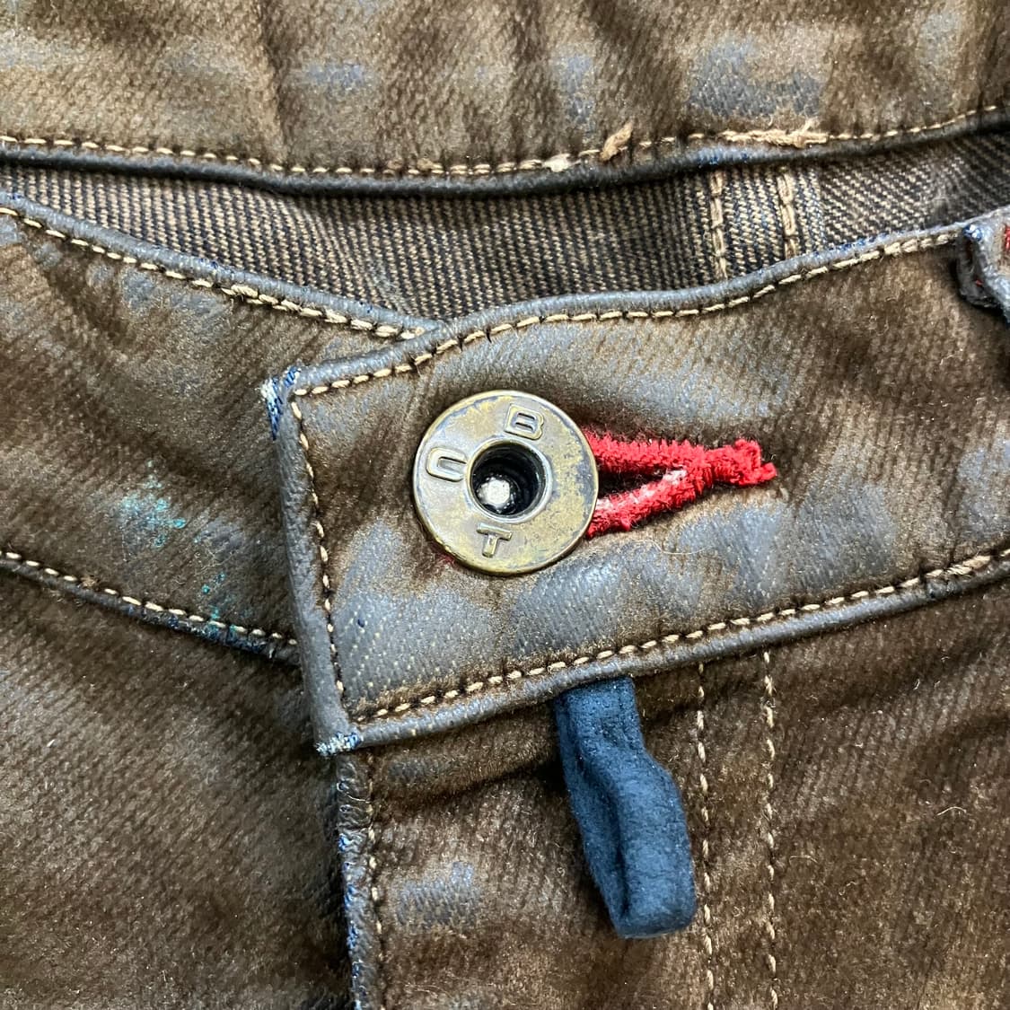 보이콧 워싱 브라운 데님 팬츠 3 상품이미지5