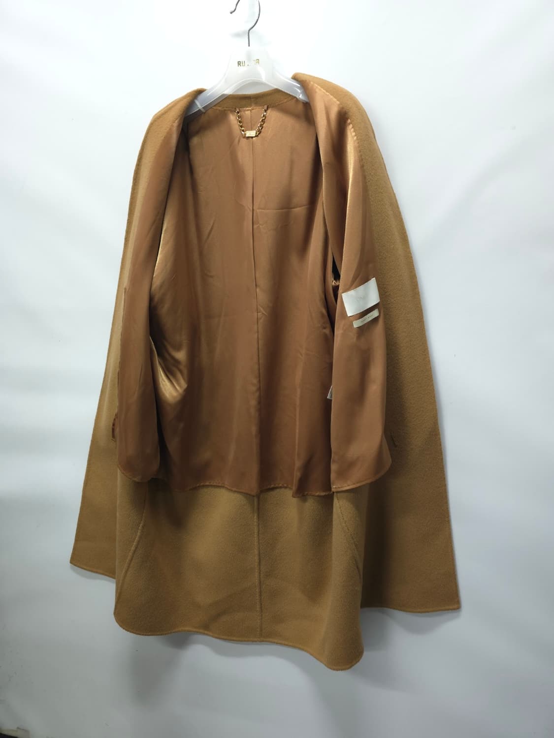 유메르 프리미엄 핸드메이드 캐시미어 울 오픈로브코트 상품이미지6