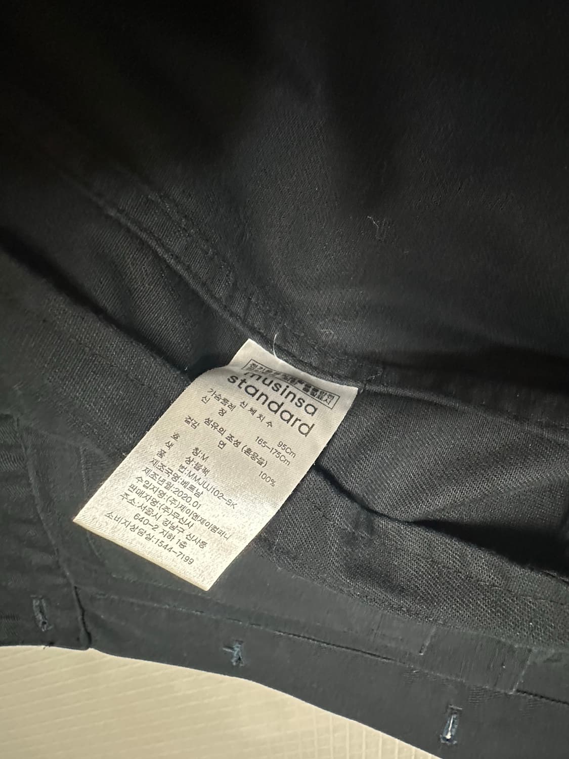 무신사 스탠다드 데님자켓 상품이미지2