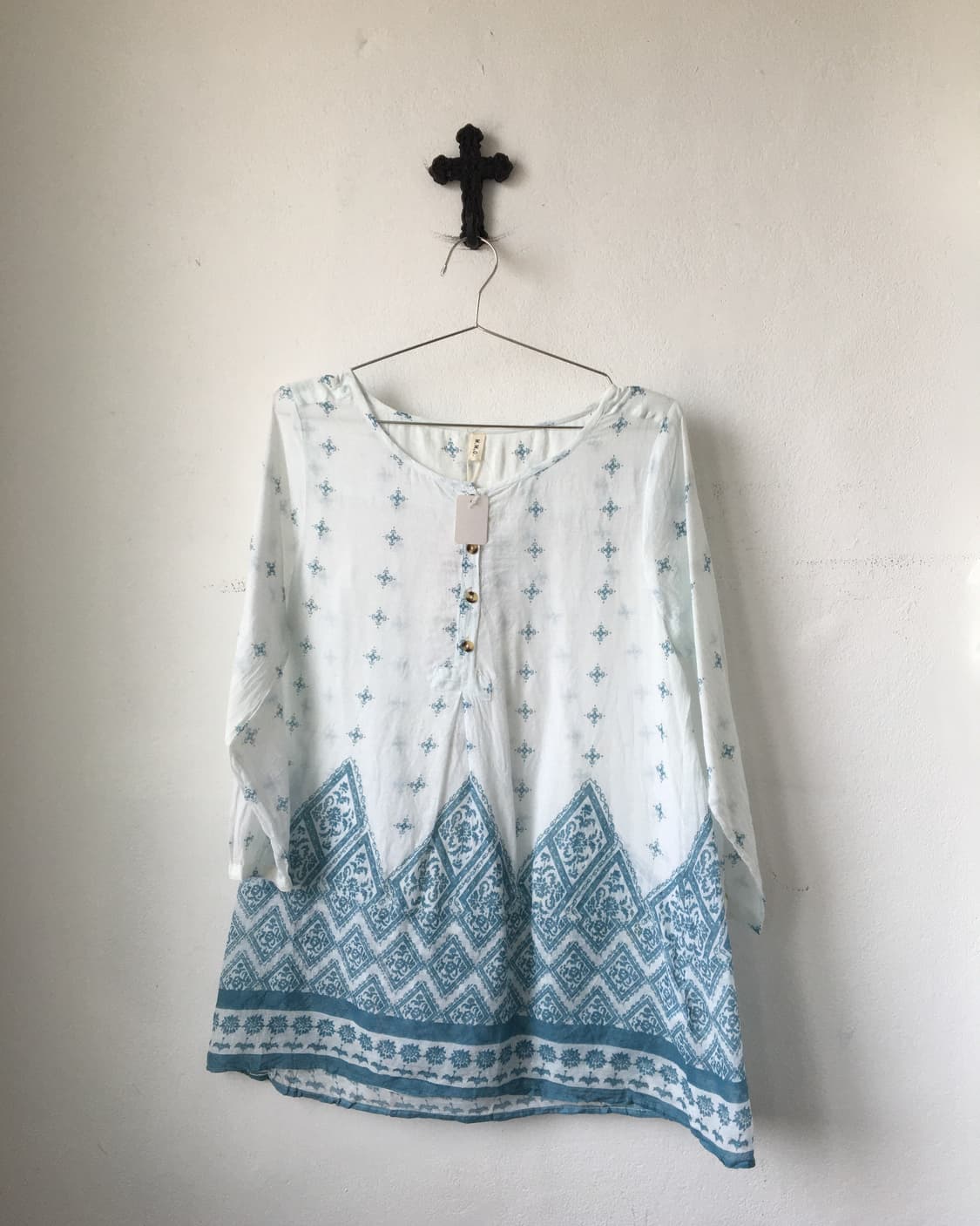 Boho mood button up blouse 상품이미지2