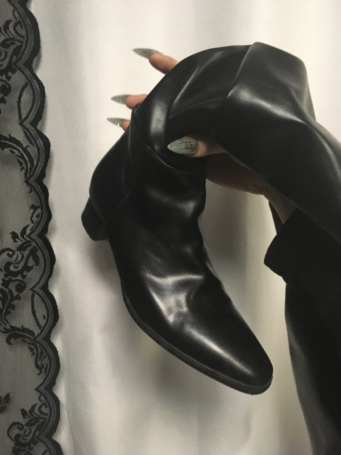 2twodul 이투둘 222 shoes 001 오버니부츠 36  상품이미지7