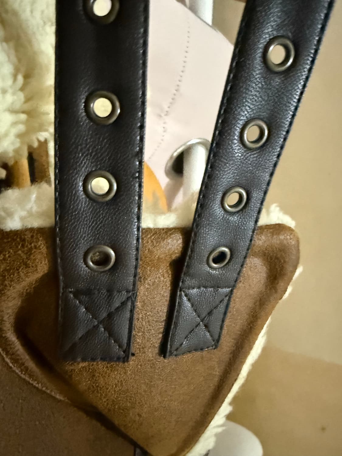 타미힐피거 브라운 무스탕 m 상품이미지5