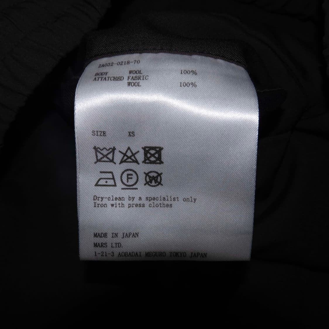 존로렌스설리반 패브릭 울 팬츠 상품이미지4