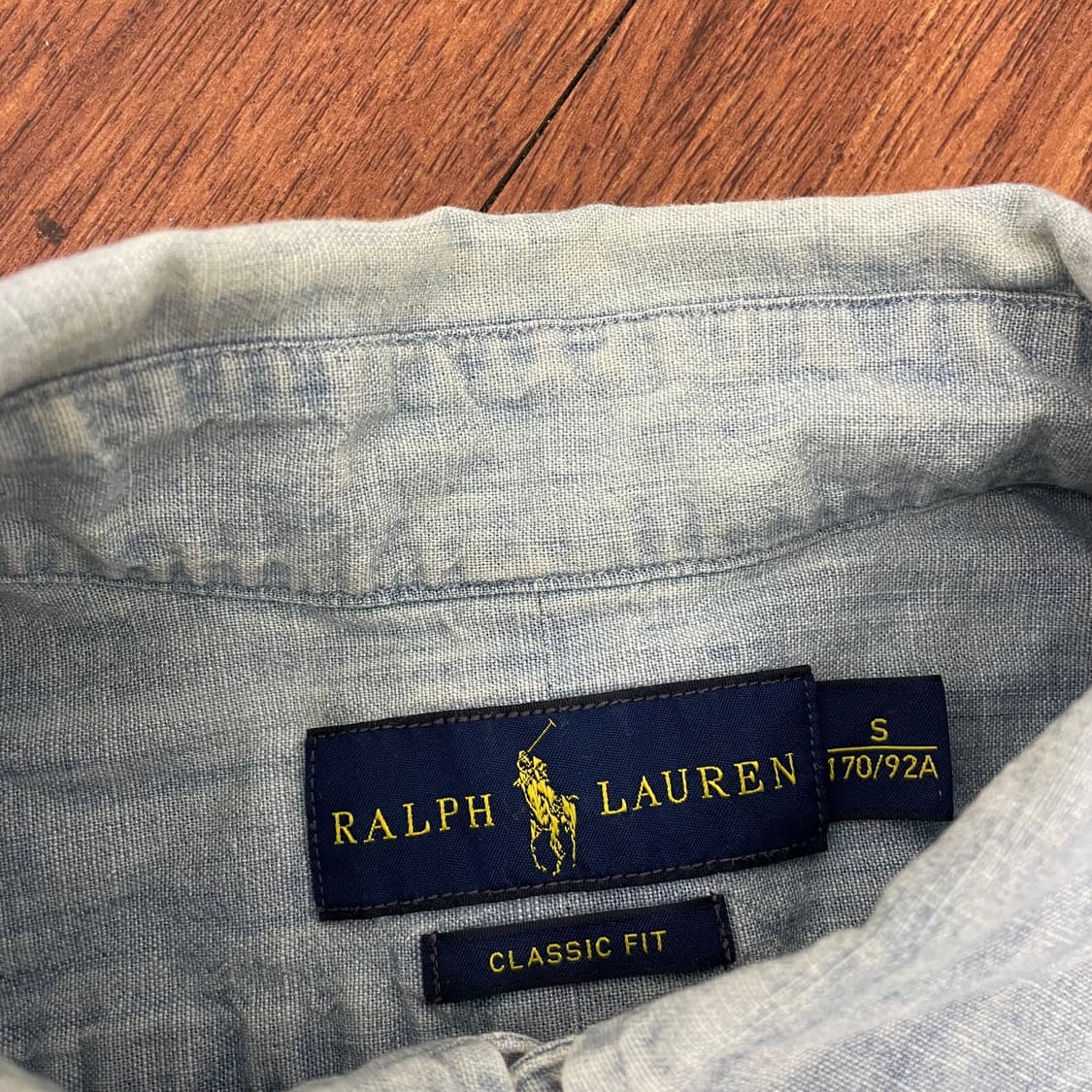 폴로 샴브레이 셔츠 상품이미지2