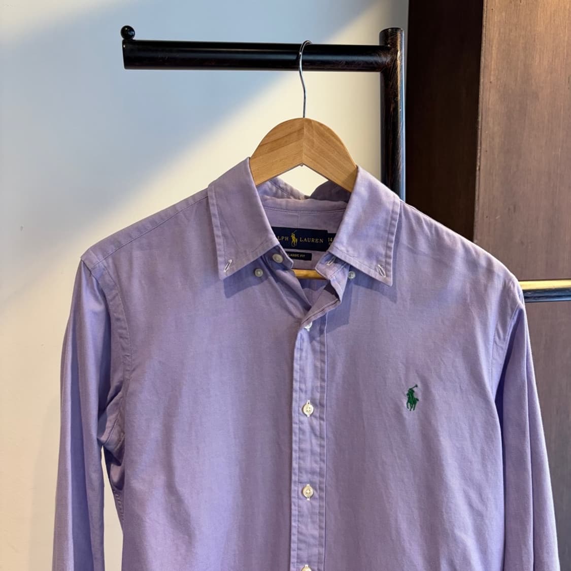 15203 - 폴로 랄프로렌 퍼플 셔츠 상품이미지1