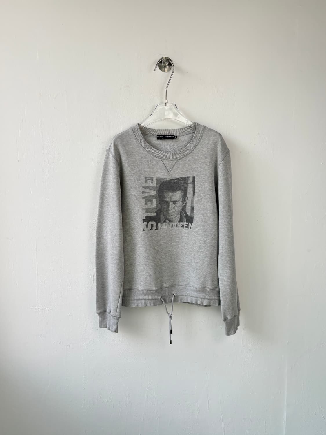 돌체앤가바나 스티브 맥퀸 프린팅 스웻셔츠  상품이미지1
