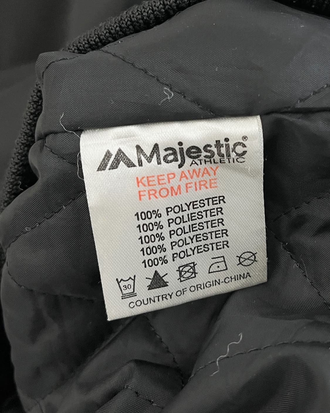 마제스틱 00s 뉴욕 양키즈 스타디움 점퍼 블랙 상품이미지9