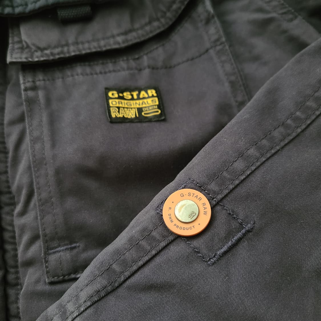 지스타 로우 빈티지 워크 봄버 자켓 상품이미지7