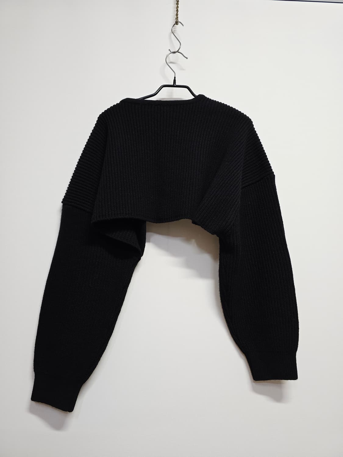 RE_L 리엘 크롭 니트 가디건 상품이미지4