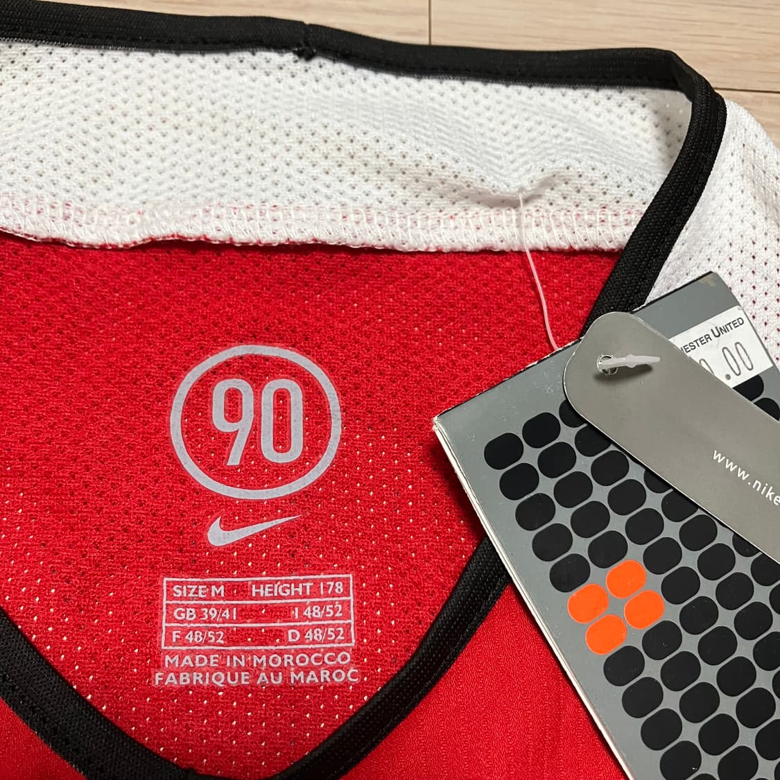 [새상품] 맨체스터 유나이티드 04-06 박지성 유니폼 (친필 사인) 상품이미지3