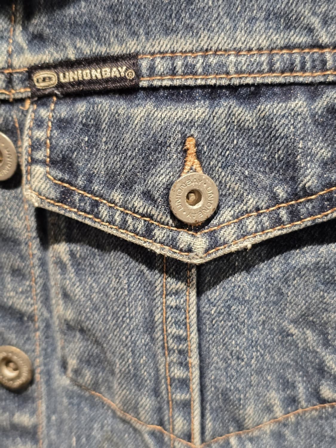 90s Unionbay Medium Wash Denim Jacket 상품이미지2