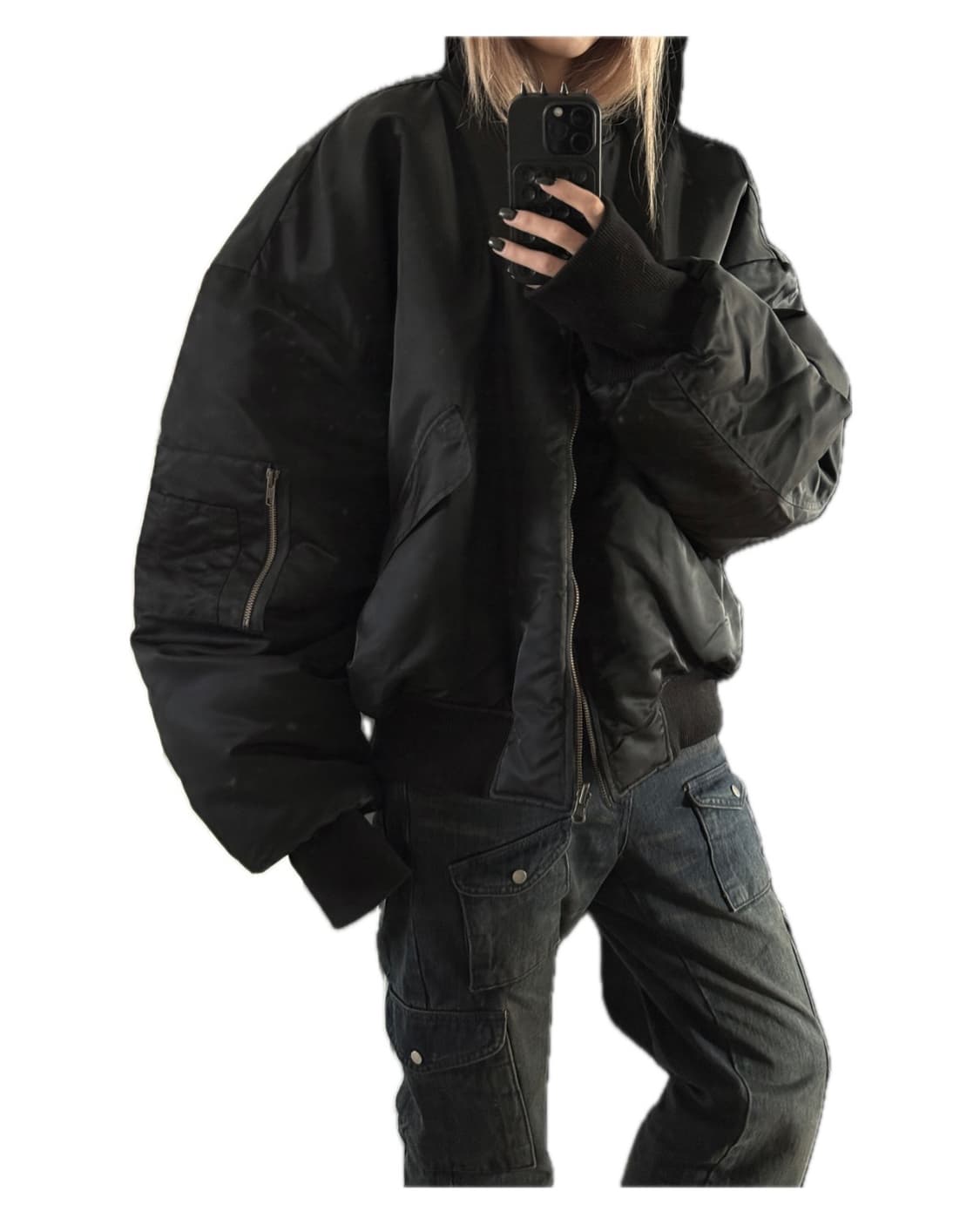 amu reversible padded outer 상품이미지2