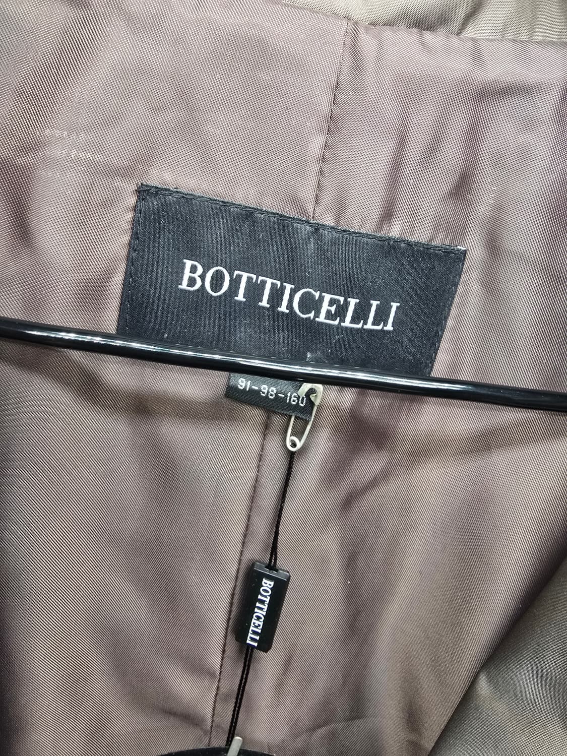 BOTTICELLI 보띠첼리 여성 브라운 트렌치코트 46사이즈 상품이미지5