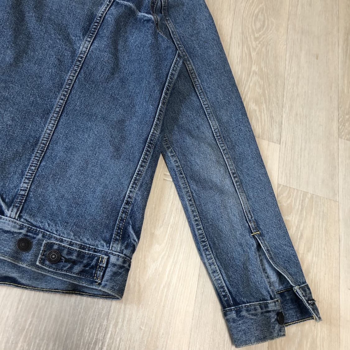 (L) 리바이스 Levi's 72334 워시드 연청 데님 자켓 상품이미지6