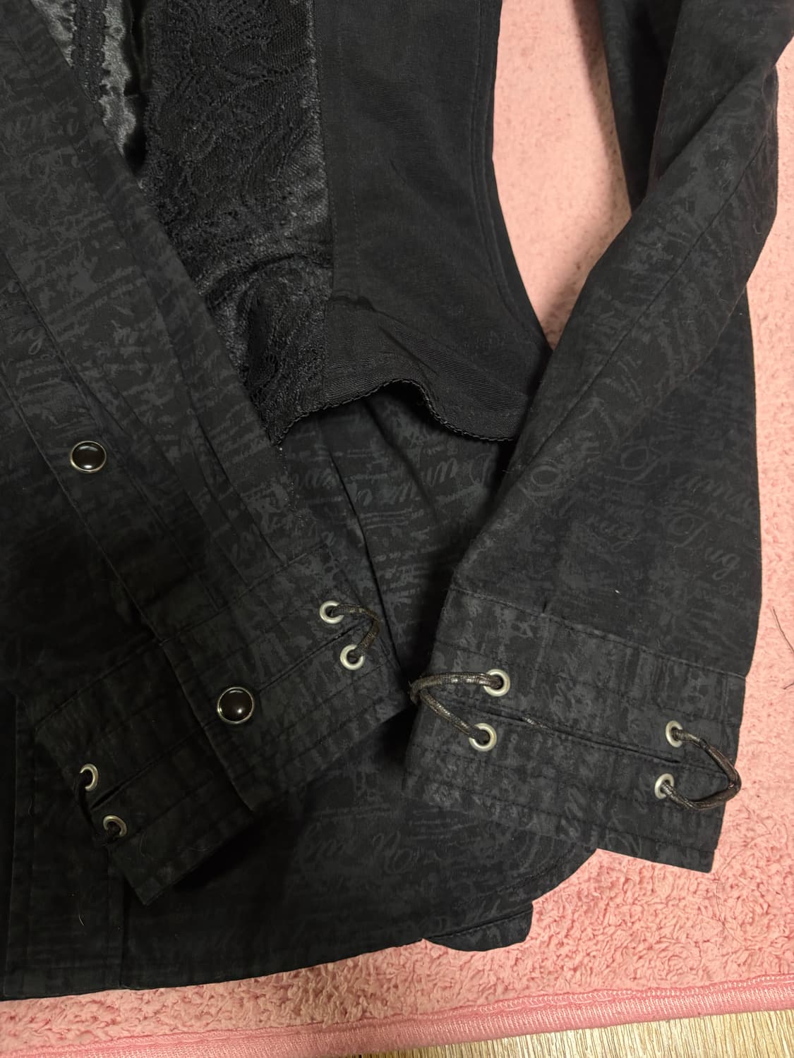 고스로리 셔츠 + 코르셋 세트 상품이미지3