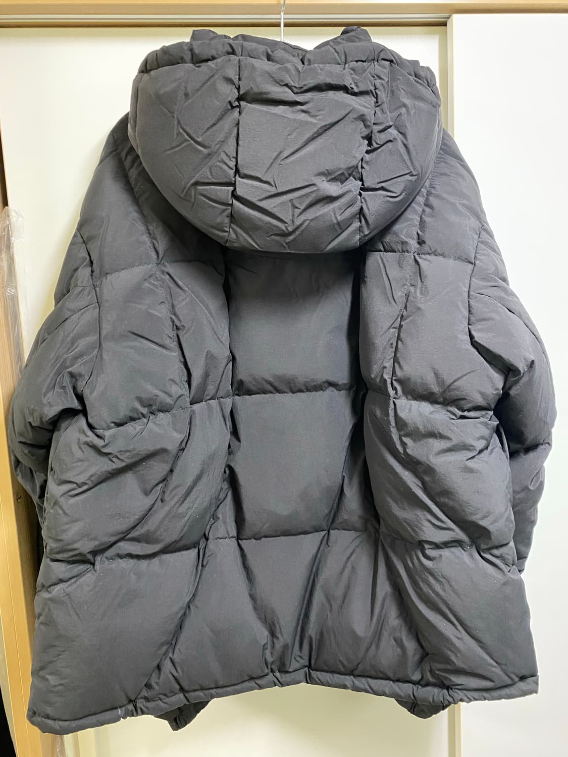 [2] 비긴202 에이트 헤비 다운 점퍼 블랙 상품이미지2