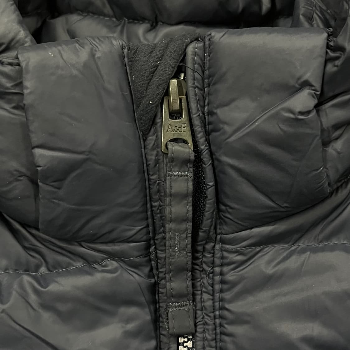 [정품/S] 아베크롬비 네이비 후드 패딩 점퍼 b14 상품이미지7