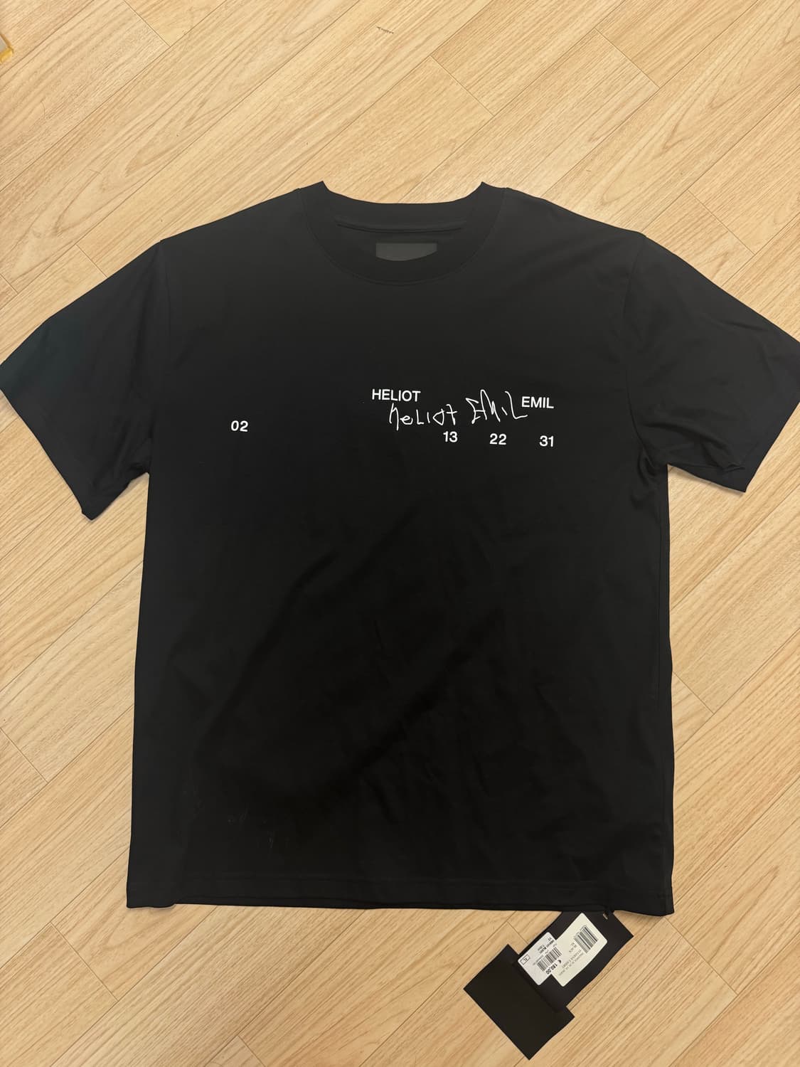 Heliot emil 블랙 반팔 XL 상품이미지2