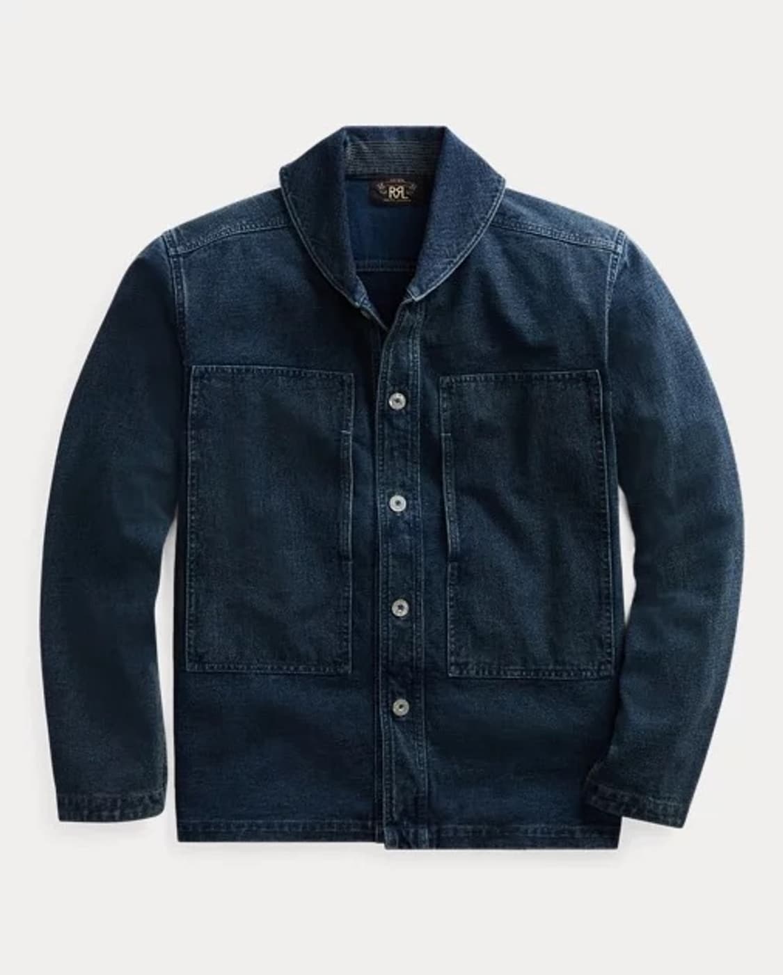 RRL 더블알엘 숄카라 인디고 데님 자켓 M 상품이미지1