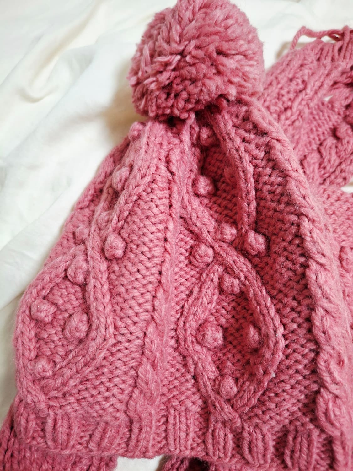 최상급  모50%  클라이드진스  털모자와 목도리 상품이미지1