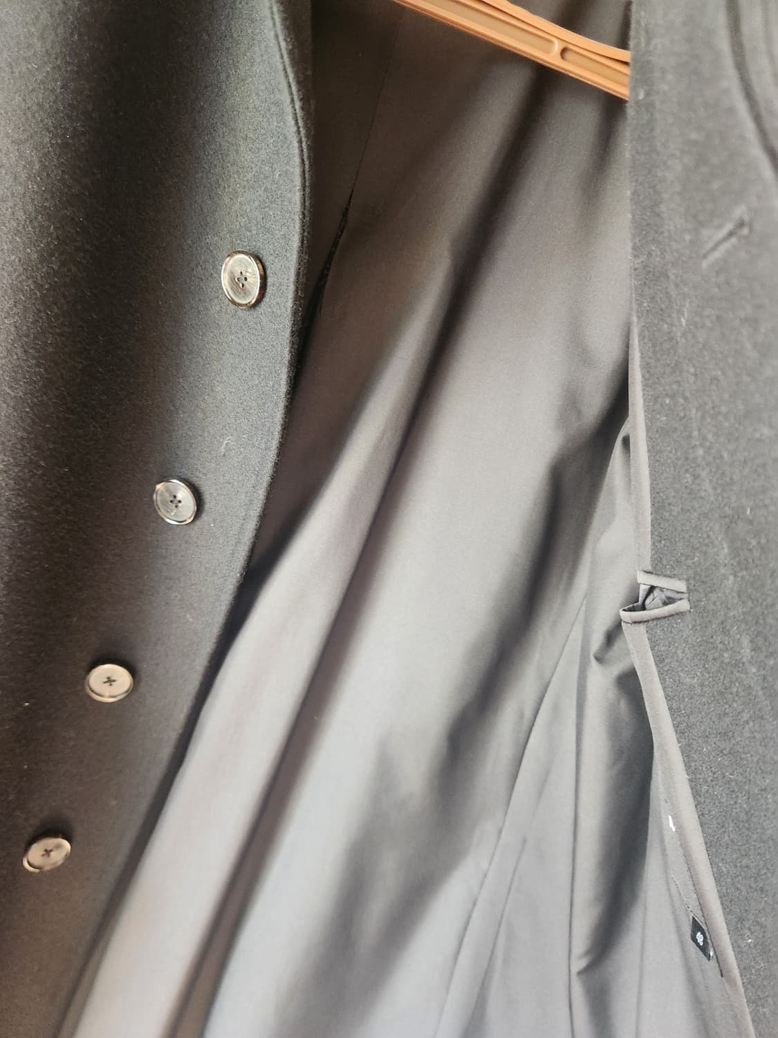 마마가리 / 발마칸 히든버튼 벨티드 코트 / 48(100~105) 상품이미지4