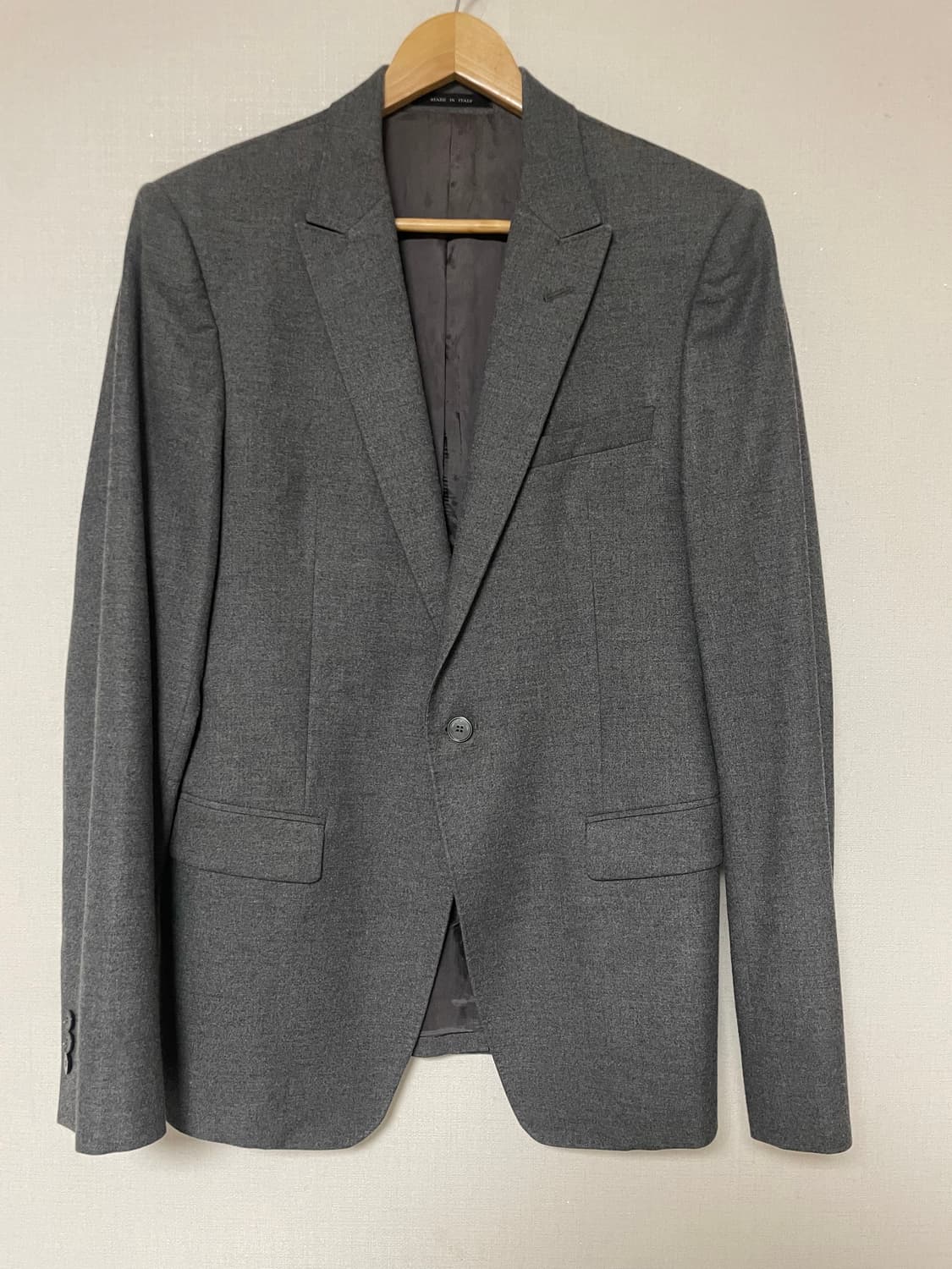 엠포리오 아르마니 남성 원버튼 블레이저 50 정품 상품이미지1