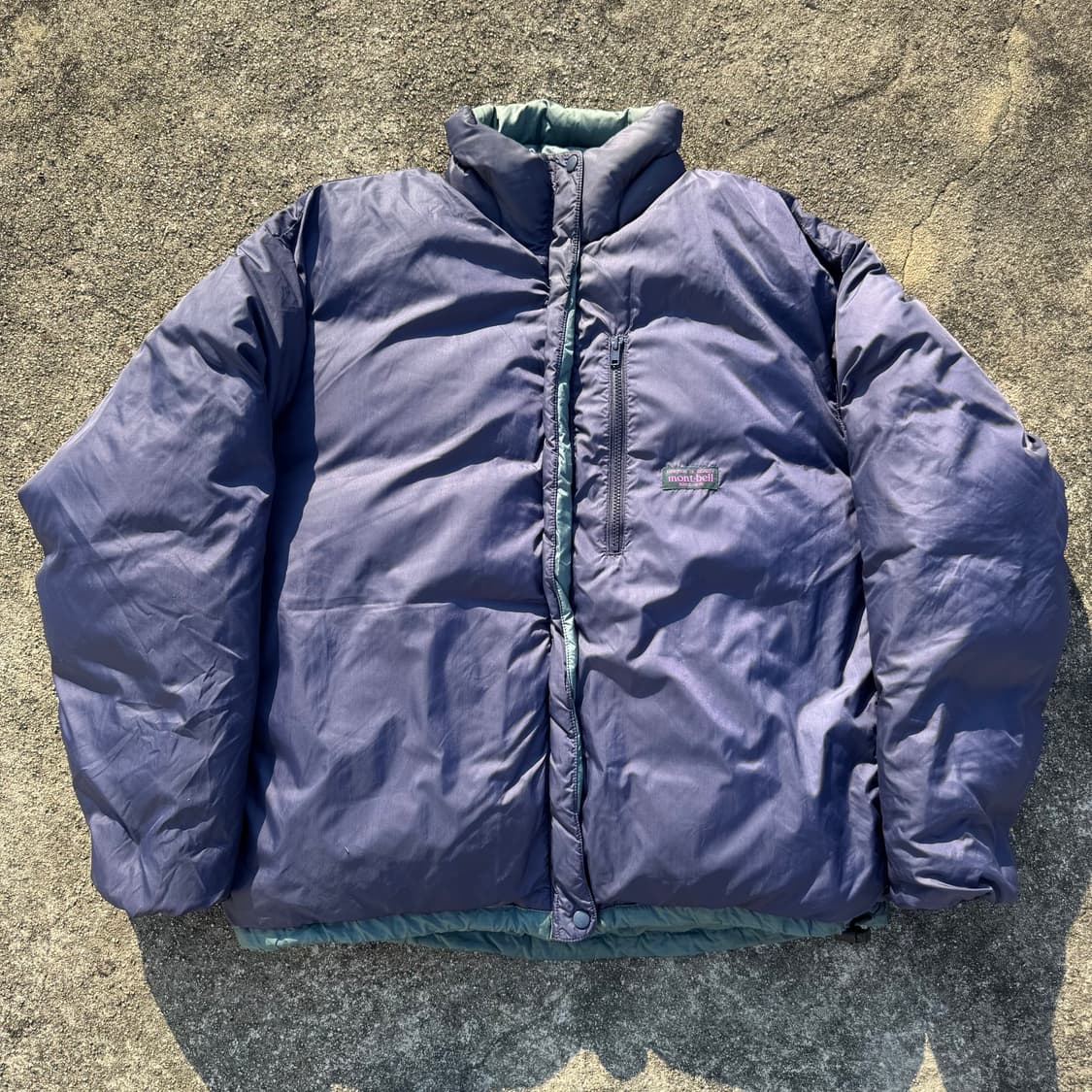 [M] Montbell 몽벨 양면 패딩 자켓 상품이미지1