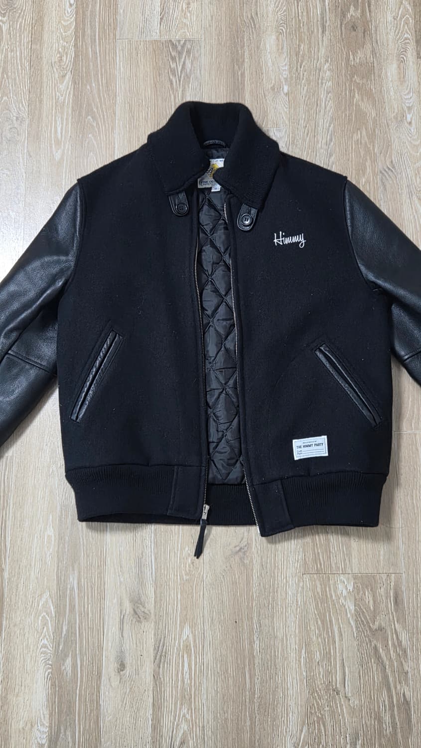 골든베어 레더 바시티 누비안 콜라보 상품이미지3