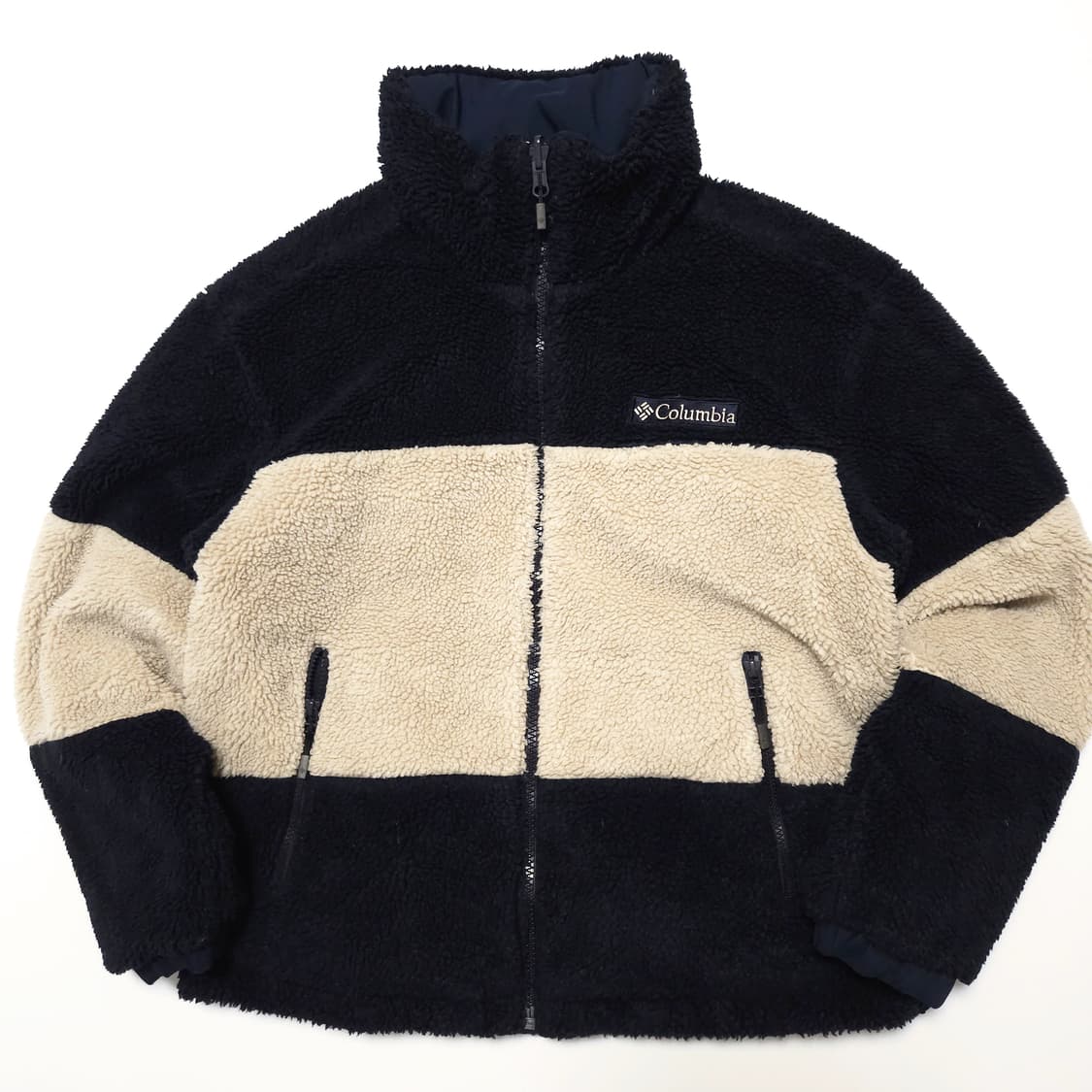 컬럼비아 플리스 리버시블 구스다운 패딩 자켓 상품이미지2