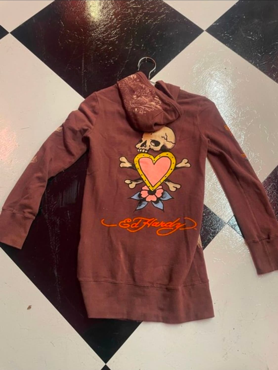 에드하디 후드집업 롱슬리브 원피스  상품이미지3