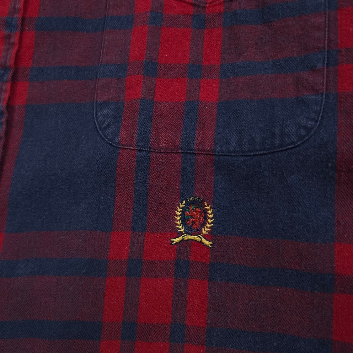 2XL(110) 타미 힐피거 플란넬 타탄체크 셔츠 상품이미지3