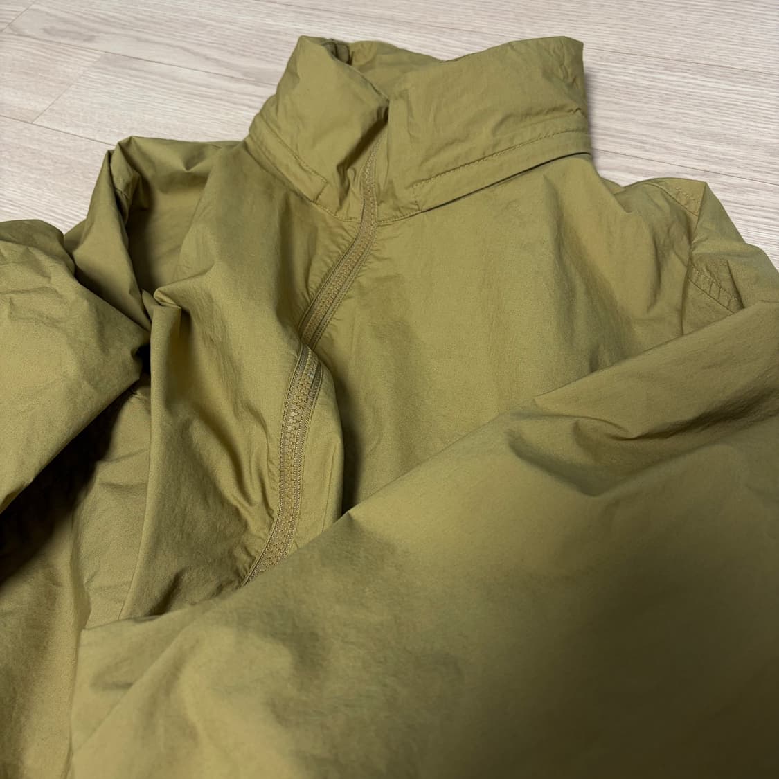 (여성L)유니클로 코튼 블루종 상품이미지6