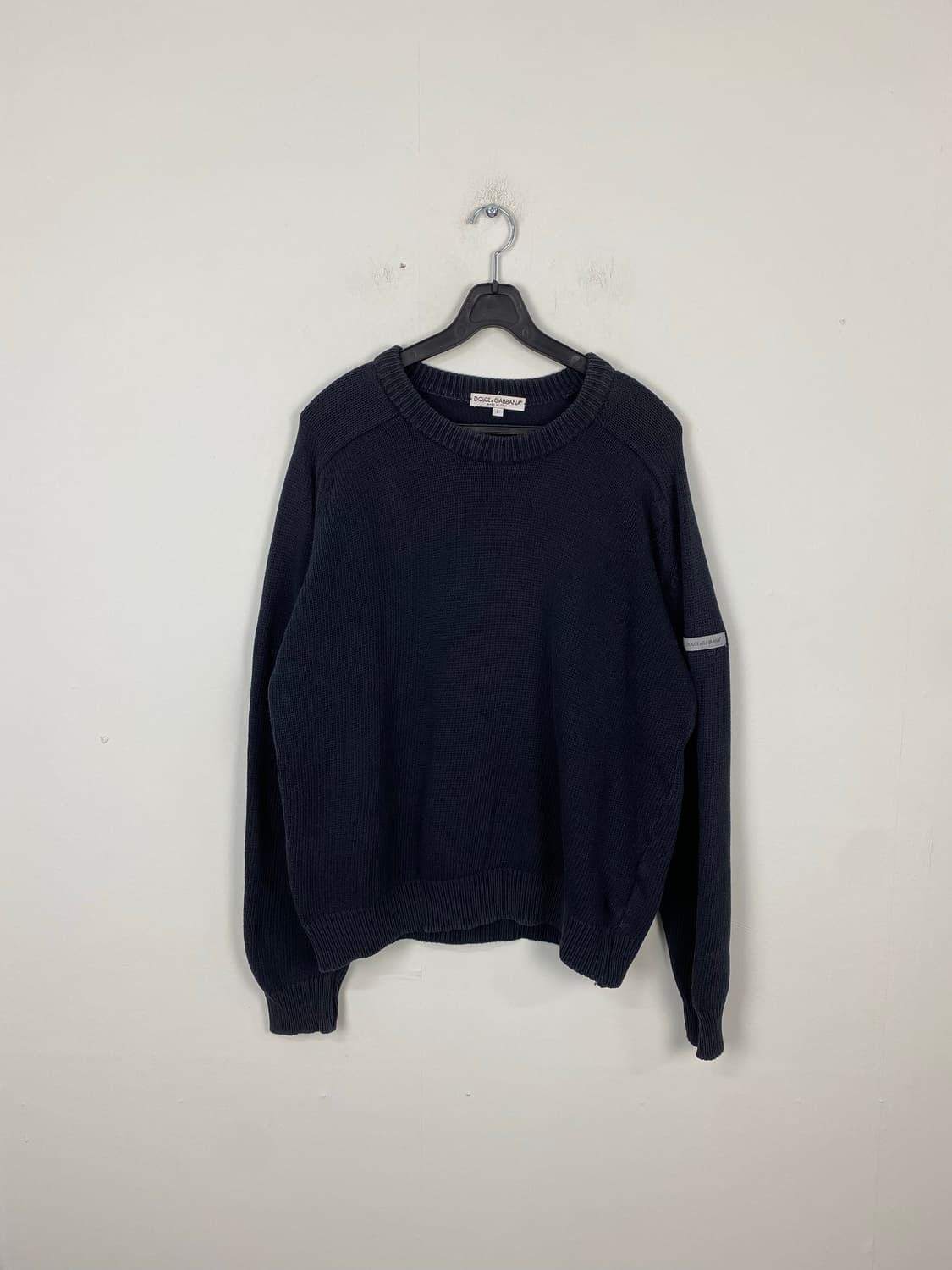 돌체앤가바나 Dolce&Gabbana 스카치로고 니트 스웨터 L 상품이미지1