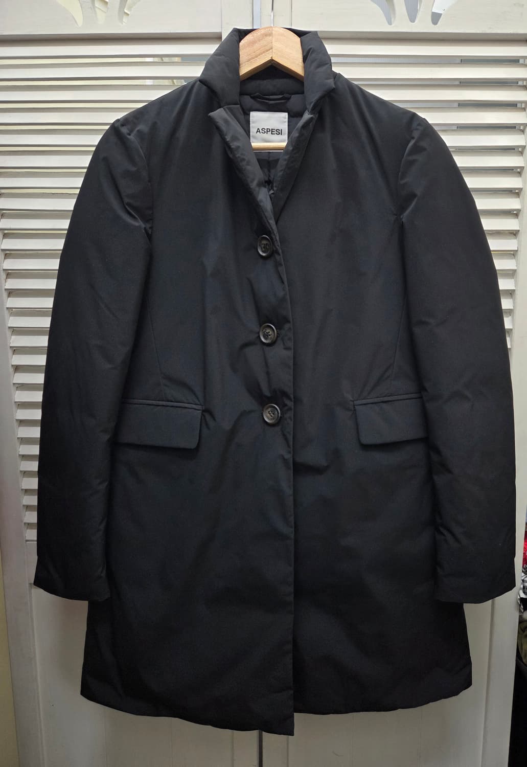 아스페시 덕다운 패딩 코트 상품이미지1