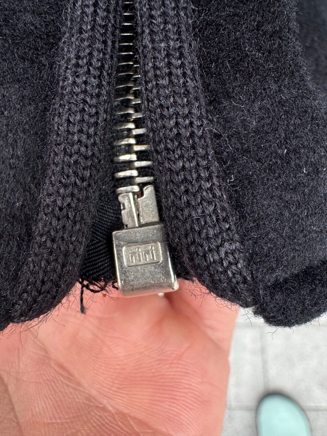 Agnes B 아네스베 울 집업 자켓 상품이미지6