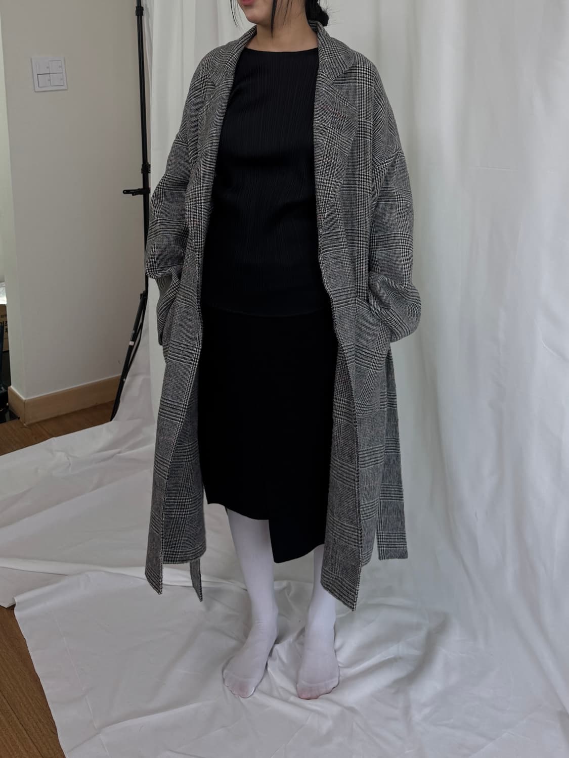 욜로 YOLO 울 코트 상품이미지7